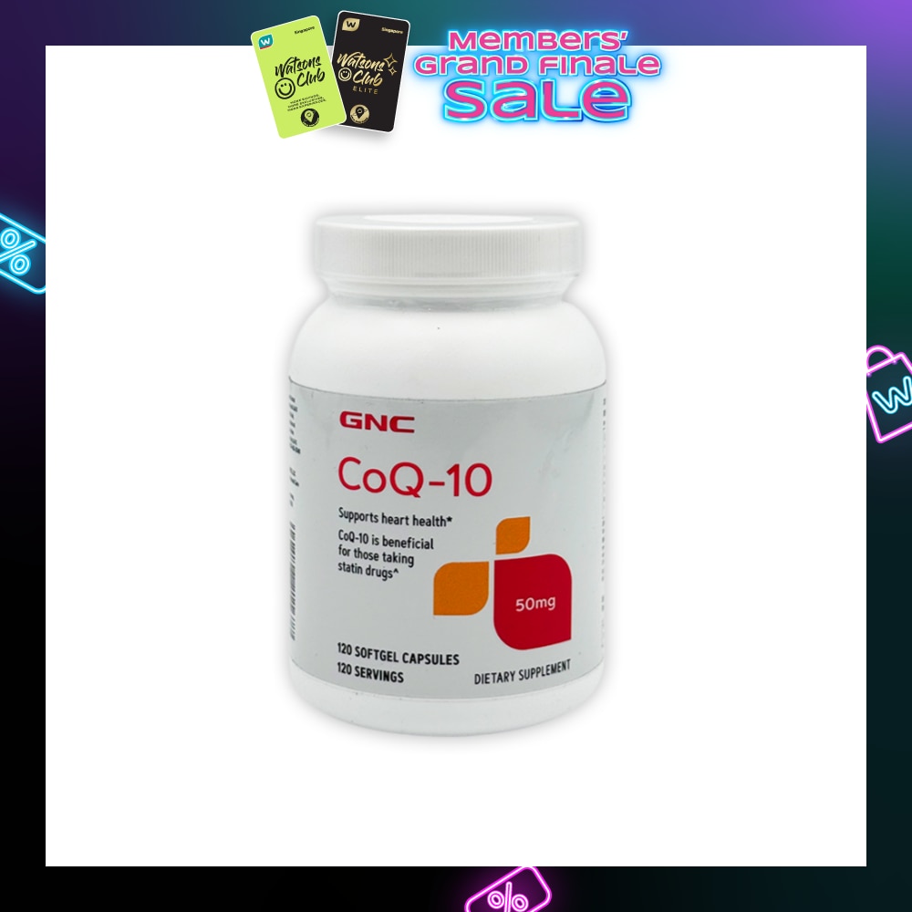 CoQ-10 50mg Capsule 120s