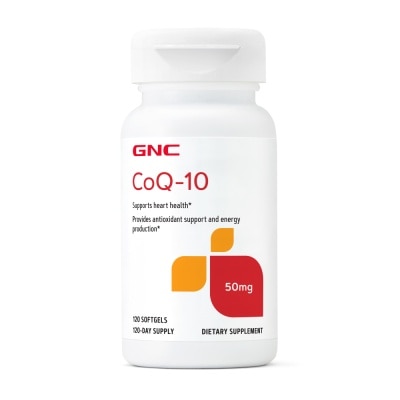 GNC - CoQ-10 50mg Capsule 120s