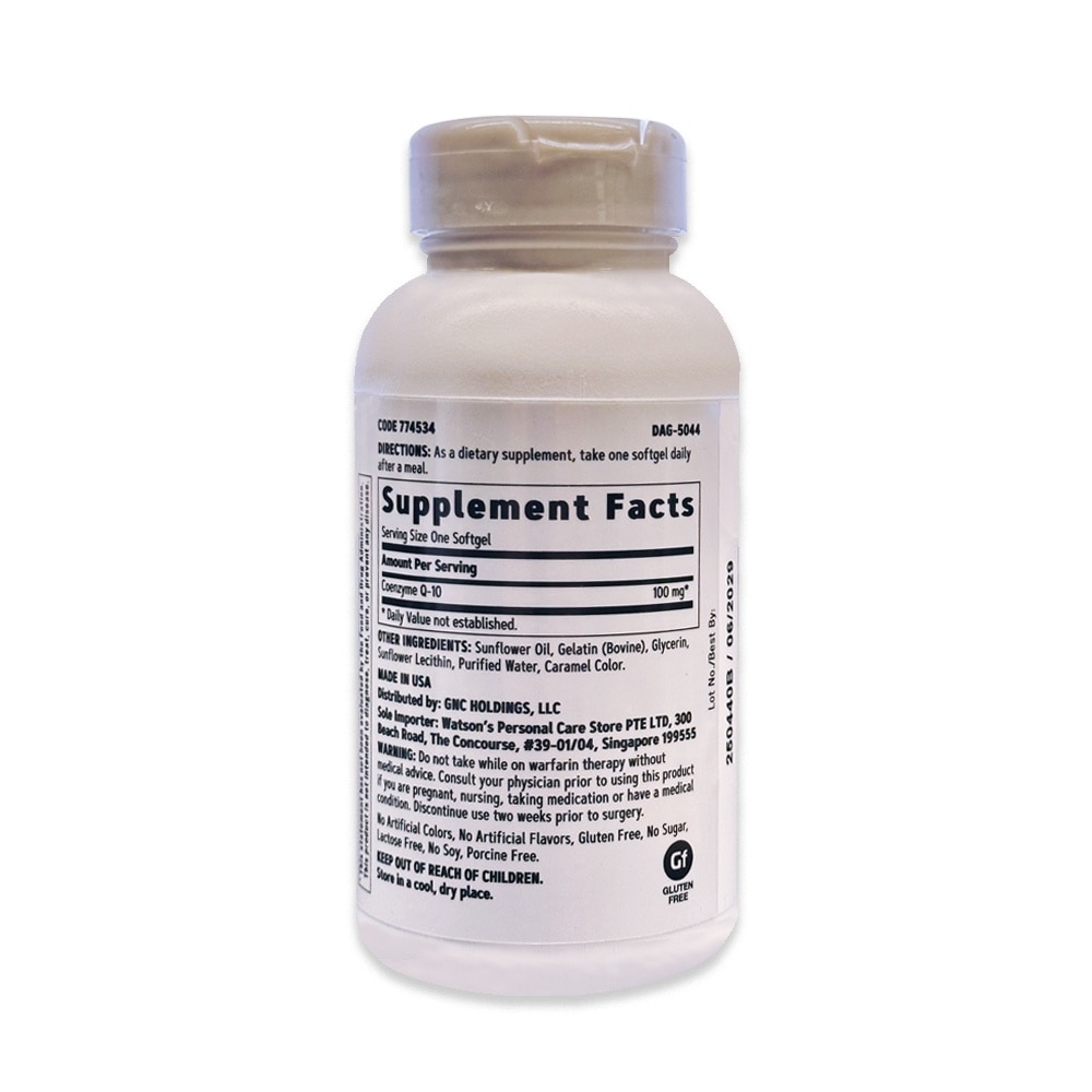 Coq-10 100mg Capsule 120s