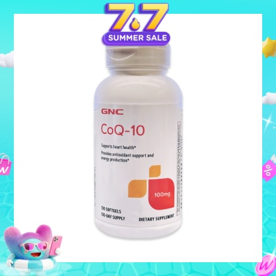 GNC - Coq-10 100mg Capsule 120s