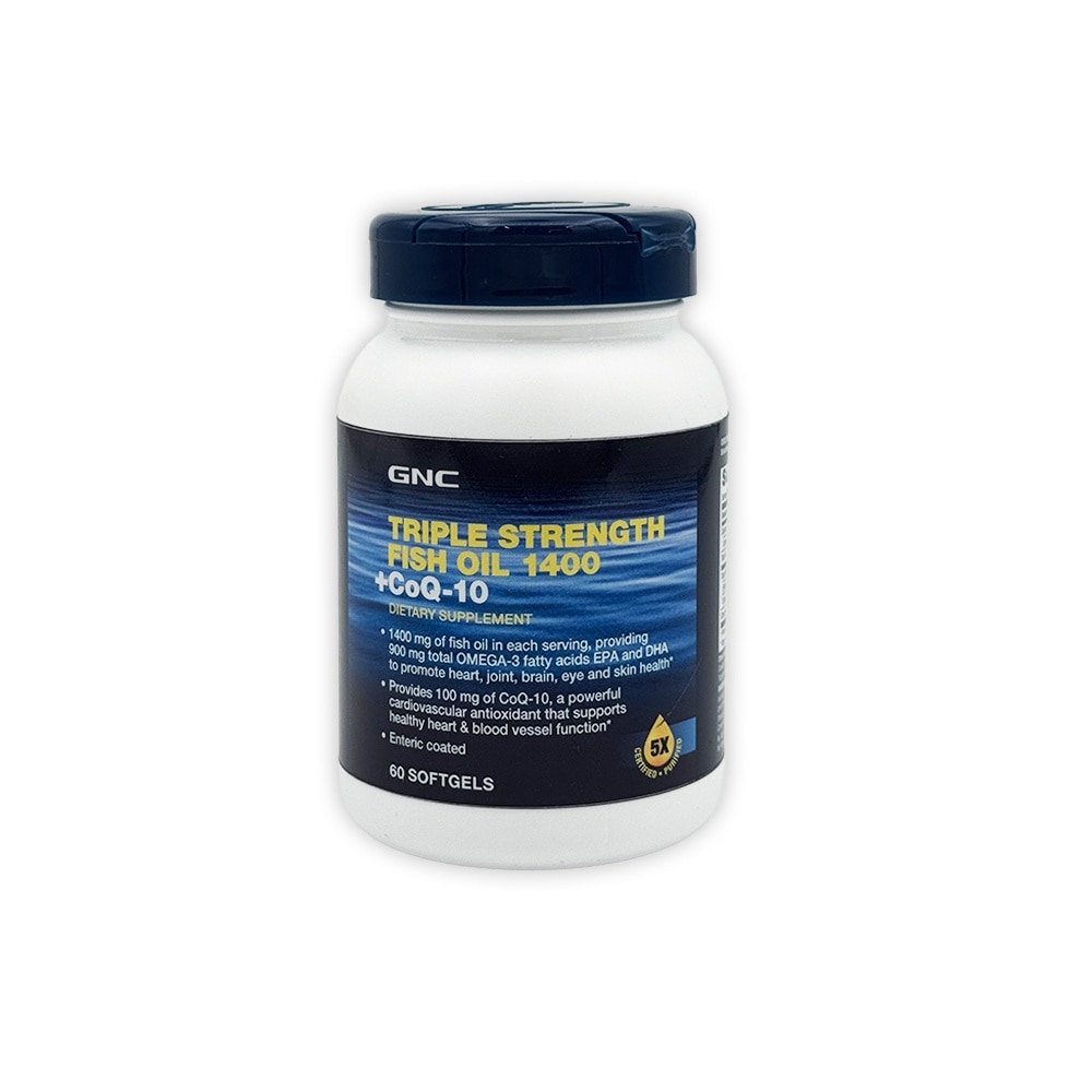 Triple Strength Fish Oil 1400mg + CoQ-10 Softgel 60s