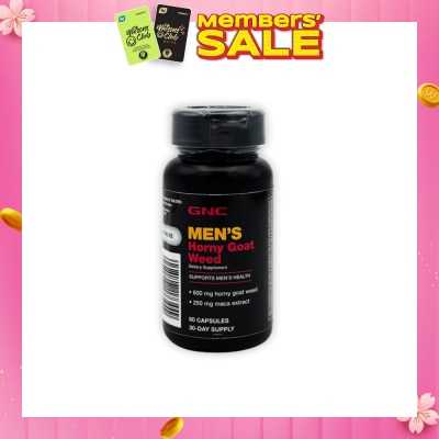 GNC Men's Horny Goat Weed Capsule 60s (Expiry: Oct`2026)