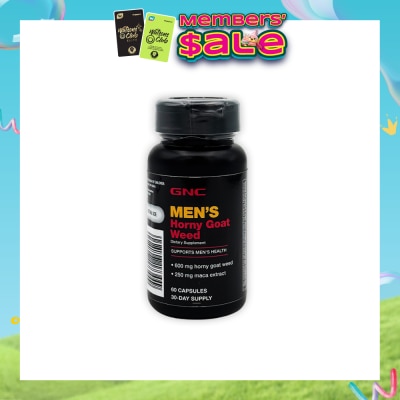 GNC - Men's Horny Goat Weed Capsule 60s (Expiry: Oct`2026)