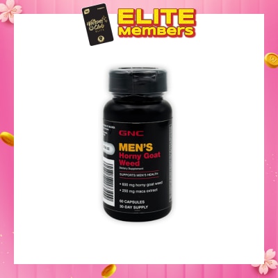 GNC Men's Horny Goat Weed Capsule 60s (Expiry: Oct`2026)
