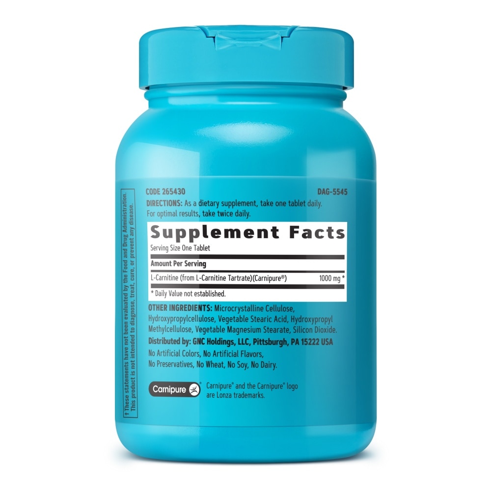 Total Lean® L-Carnitine Tablets 1000mg Tablet 60s