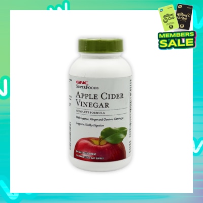 GNC Superfoods Apple Cider Vinegar Tablet 120s