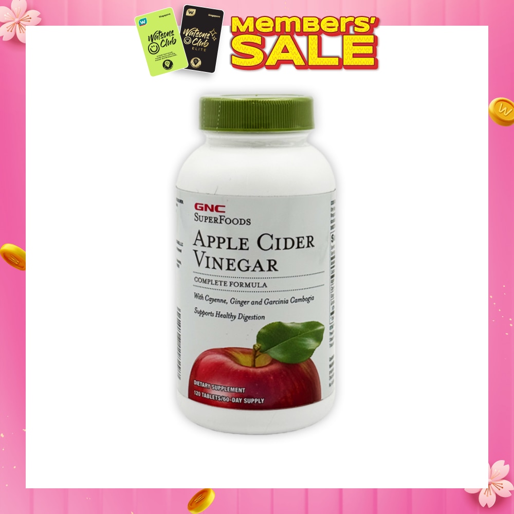 Superfoods Apple Cider Vinegar Tablet 120s