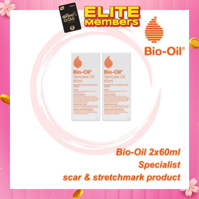 BIO-OIL BIO-OIL SKIN CARE OIL 2X60ML