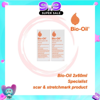 BIO-OIL - Skin Care Oil 60ml x 2s (Expiry: Feb`2027) image