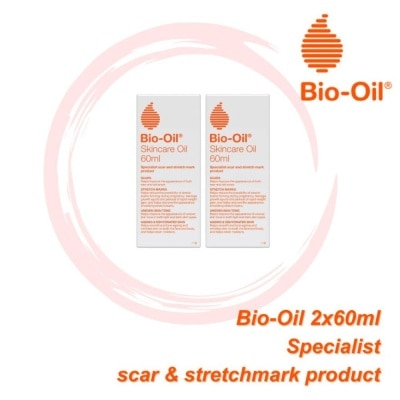 BIO-OIL BIO-OIL SKIN CARE OIL 2X60ML