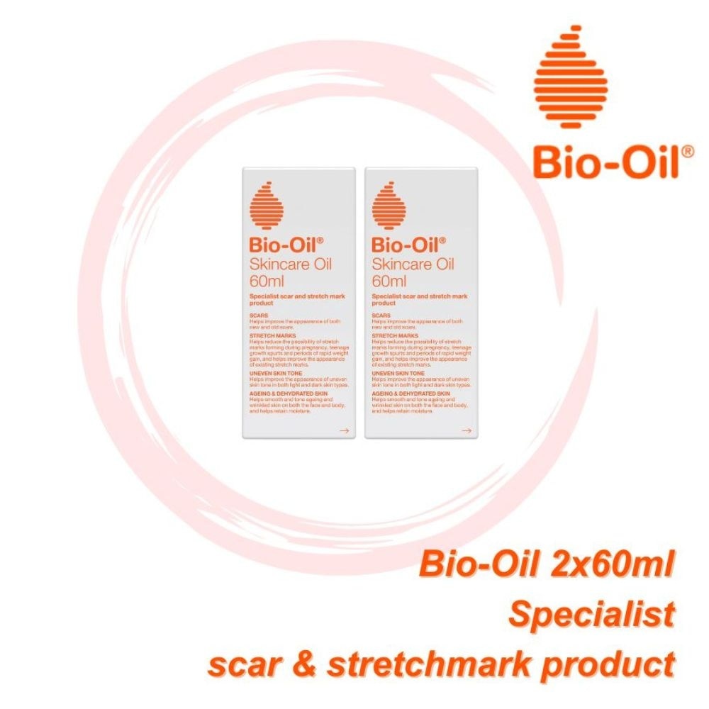 BIO-OIL SKIN CARE OIL 2X60ML