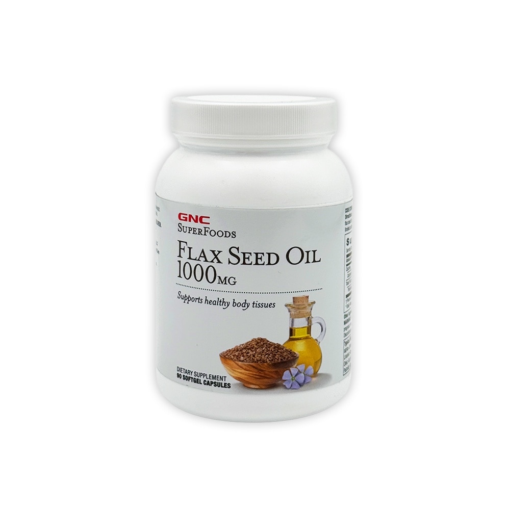 SuperFoods Flax Seed Oil 1000mg Softgel Capsule 90s