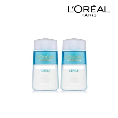 L'OREAL PARIS SKINCARE Gentle Lip & Eye Makeup Remover Twinpack 125ml x 2s