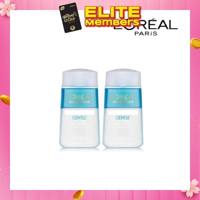 L'OREAL PARIS SKINCARE Gentle Lip & Eye Makeup Remover Twinpack 125ml x 2s