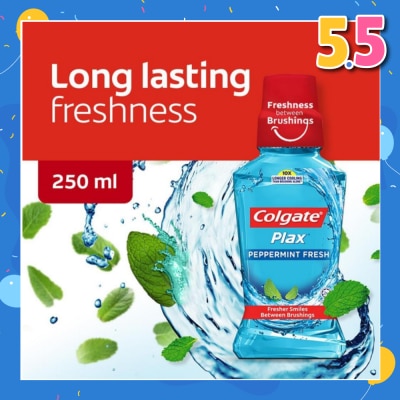 COLGATE Plax Mouthwash Peppermint 250ml