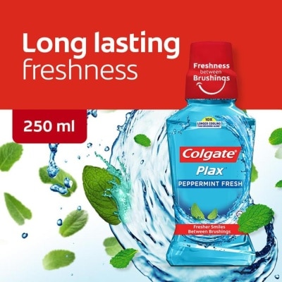 COLGATE Plax Mouthwash Peppermint 250ml