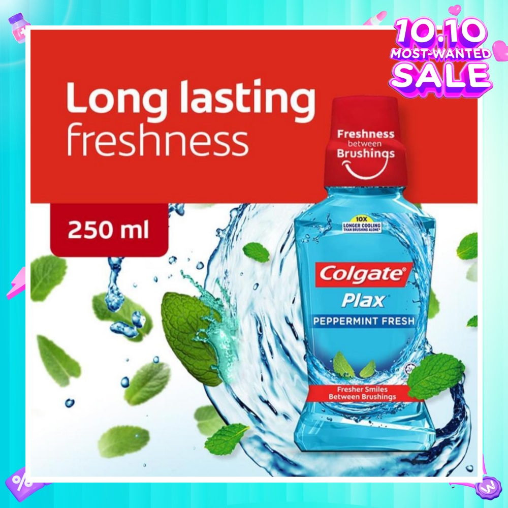 Plax Mouthwash Peppermint 250ml