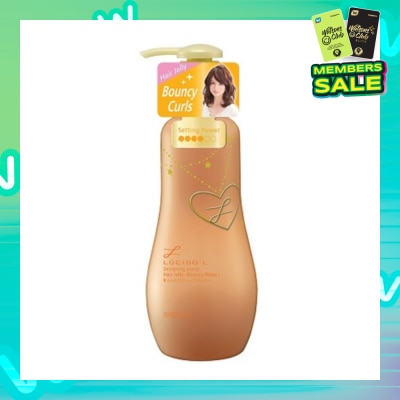 LUCIDO-L DESIGN PUMP HAIR JELLY BOUNCY WAVE 200ML