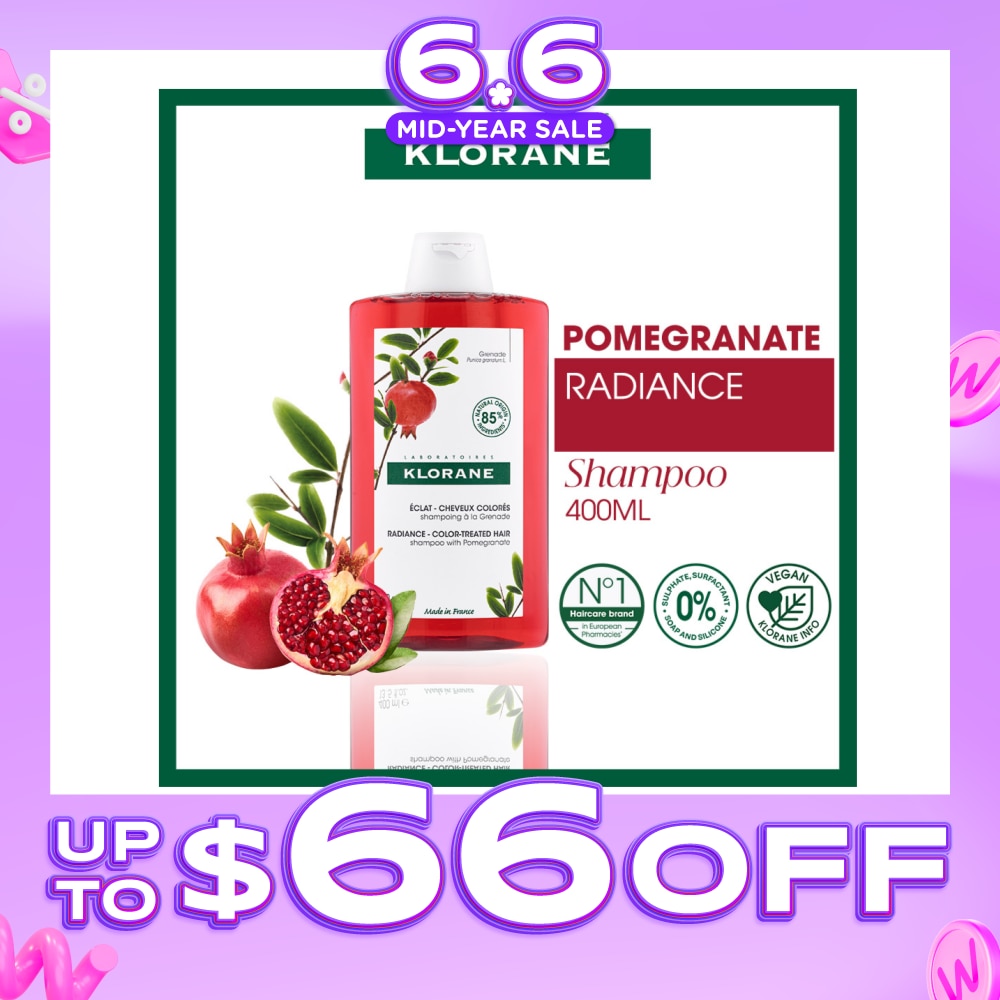 Radiance - Color-Treated Hair Pomegranate Shampoo (To Protects & Prolongs Colour Radiance) 400ml