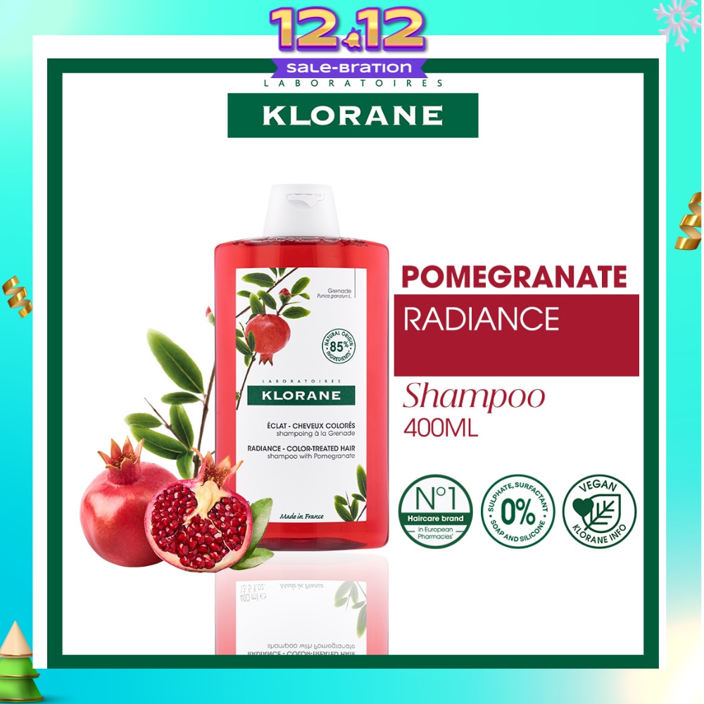 Radiance - Color-Treated Hair Pomegranate Shampoo (To Protects & Prolongs Colour Radiance) 400ml