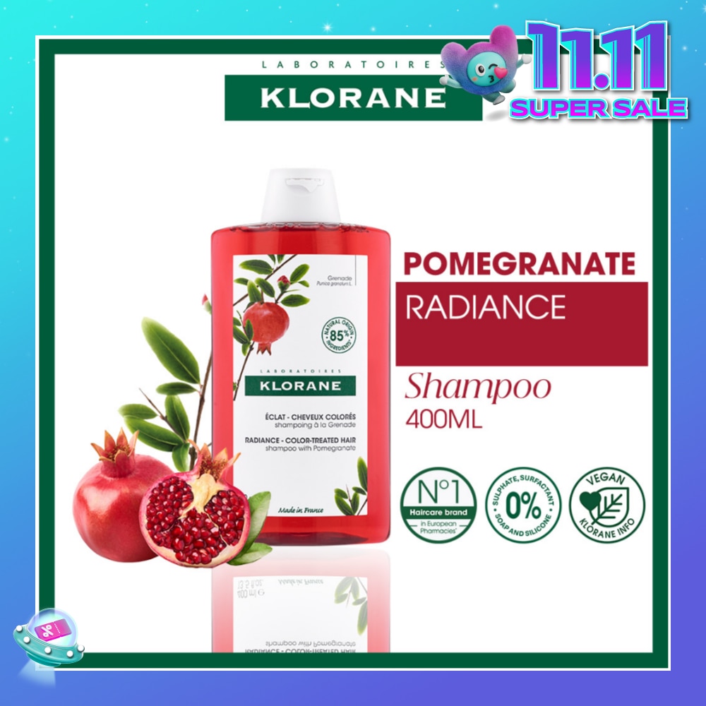 Radiance - Color-Treated Hair Pomegranate Shampoo (To Protects & Prolongs Colour Radiance) 400ml
