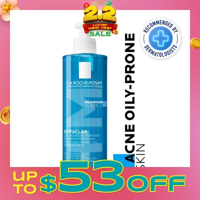 LA ROCHE-POSAY Effaclar Purifying Cleansing Gel (Jumbo Size)