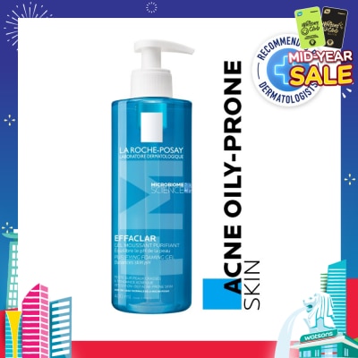 LA ROCHE-POSAY Effaclar Purifying Cleansing Gel (Jumbo Size)