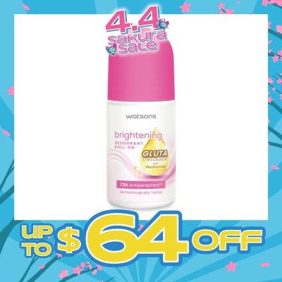 WATSONS - Gluta Collagen With Niacinamide Brightening Deodorant Roll-On 50ml
