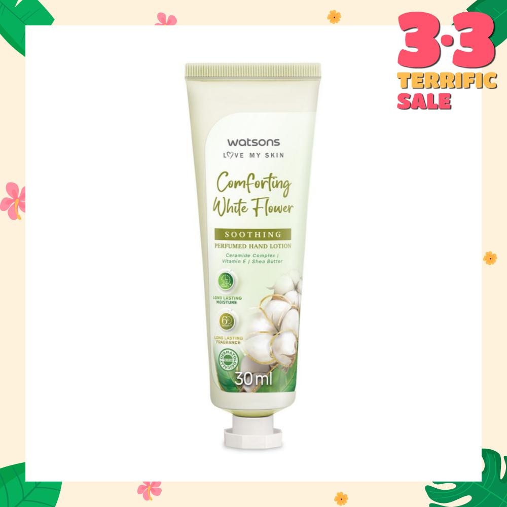 Comforting White Flower Soothing Perfumed Hand Lotion (Long Lasting Moisture & Fragrance) 30ml