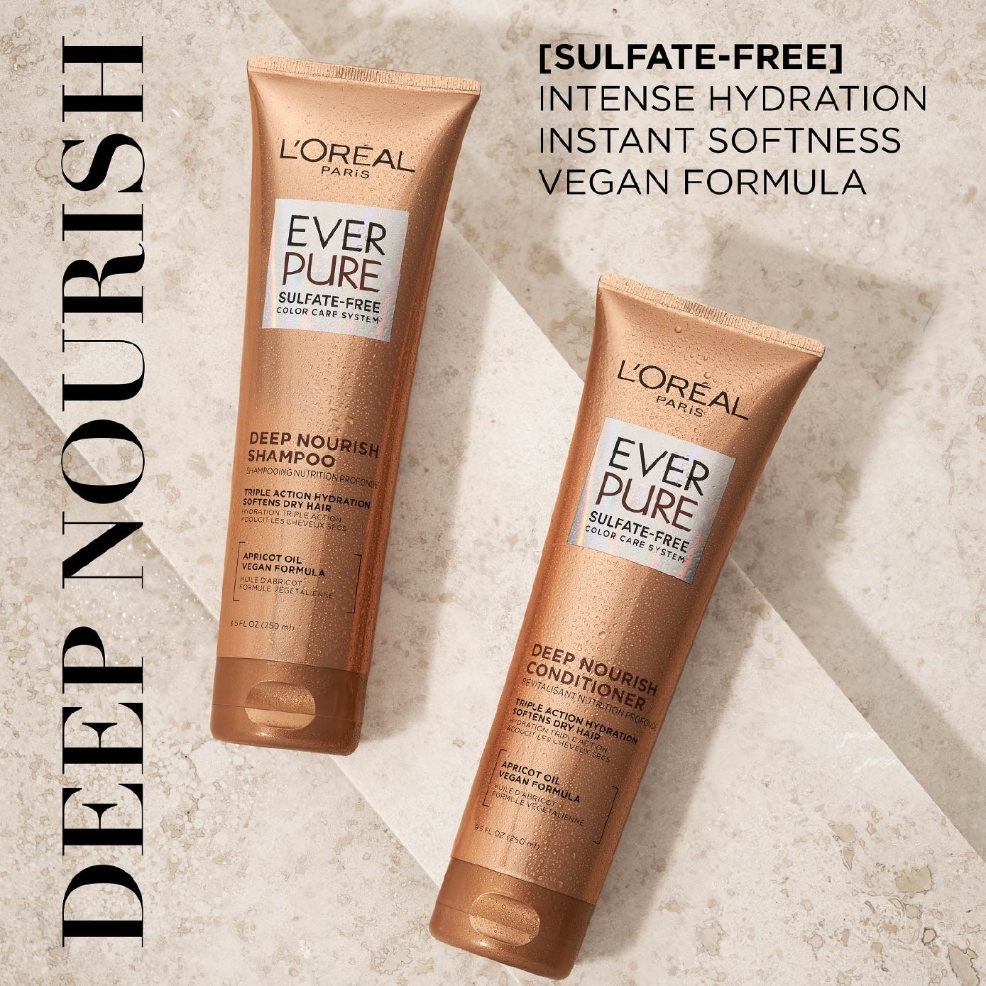 EverPure Deep Nourish Sulfate-free Shampoo (For Dry & Unruly Hair) 250ml image
