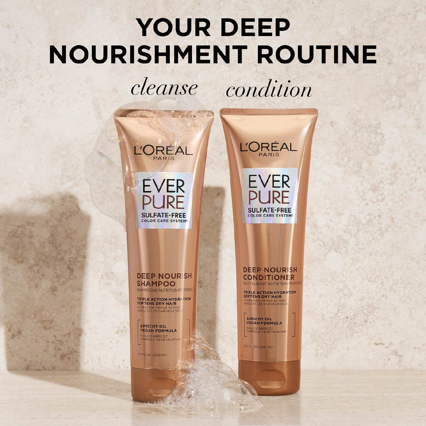 EverPure Deep Nourish Sulfate-free Shampoo (For Dry & Unruly Hair) 250ml image