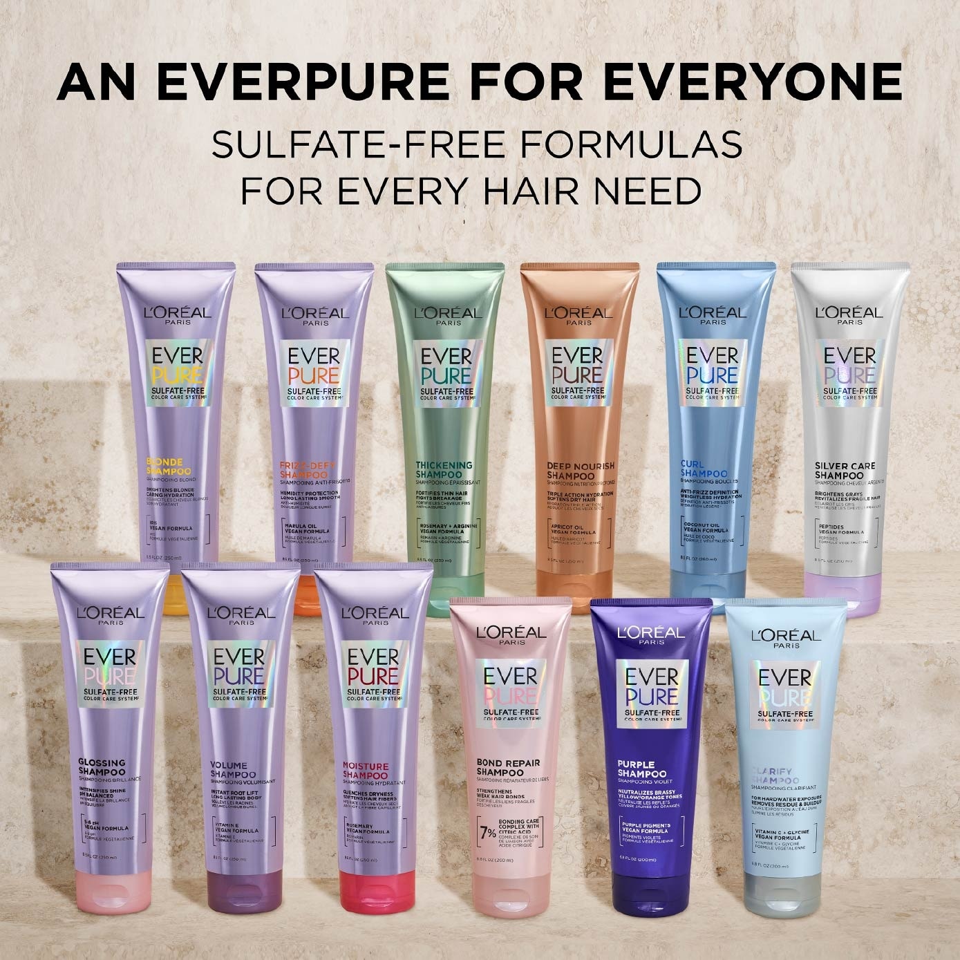 EverPure Deep Nourish Sulfate-free Shampoo (For Dry & Unruly Hair) 250ml image