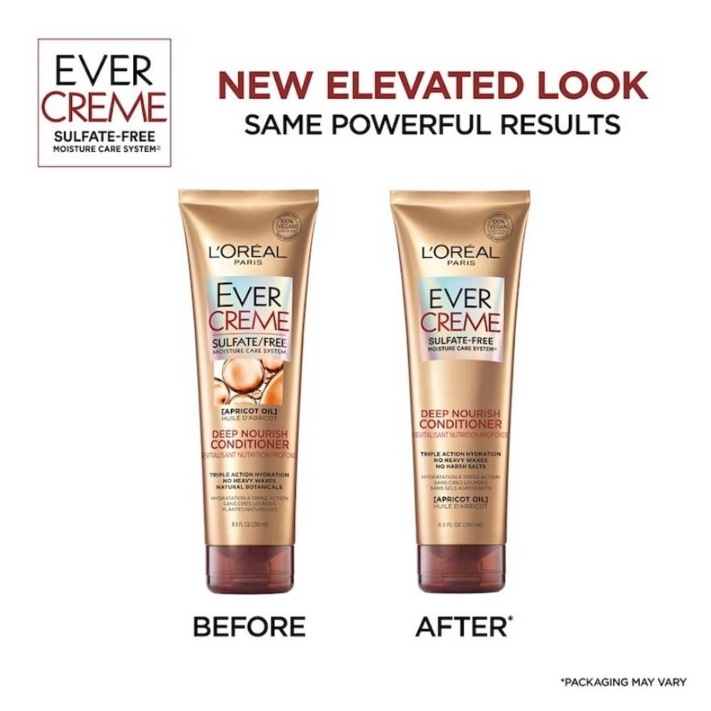 L'oreal Paris Evercreme Sulfate Free Deep Nourish Conditioner L'OREAL PARIS HAIR EXPERT EverCreme Deep Nourish Sulfate-free