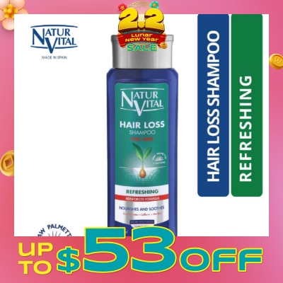 NATURVITAL Hair Loss Shampoo for Men 300ml