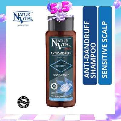 NATURVITAL - Anti-Dandruff Shampoo (Normal Hair) 300ml