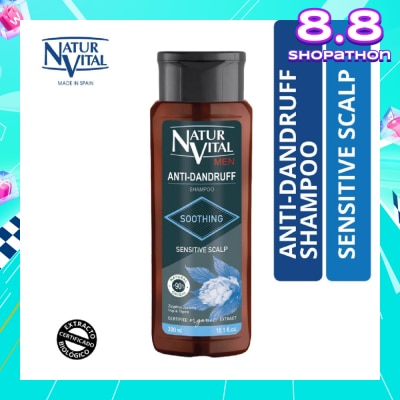 NATURVITAL Anti-Dandruff Shampoo (Normal Hair) 300ml