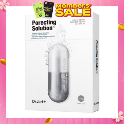 DR JART+ Porecting Solution Bubbling Charcoal Sheet Mask 28g x 5s