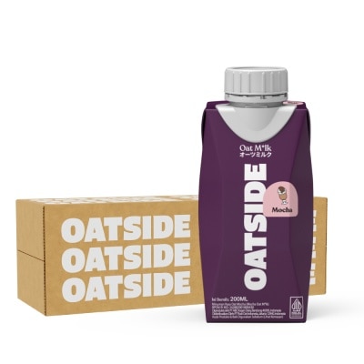 OATSIDE Mocha Oat Milk (Dairy Free, Creamy, Zero Added Sugar, Coffee) 200ml x 24s (Per Carton)