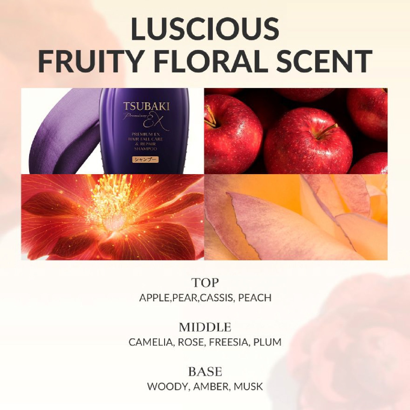 Premium EX Hair Fall Care & Repair Shampoo (5x Less Hair Fall, Hydrate Scalp & Repair Hair For Thicker & Fuller) 450ml