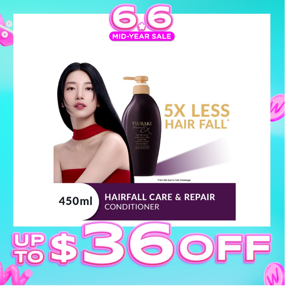 Premium EX Hair Fall Care & Repair Conditioner Treatment (5x Less Hair Fall, Hydrate Scalp & Repair Hair For Thicker & Fuller) 450ml