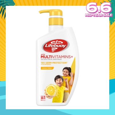 LIFEBUOY Lifebuoy Antibacterial Lemon Fresh Body Wash 920ml