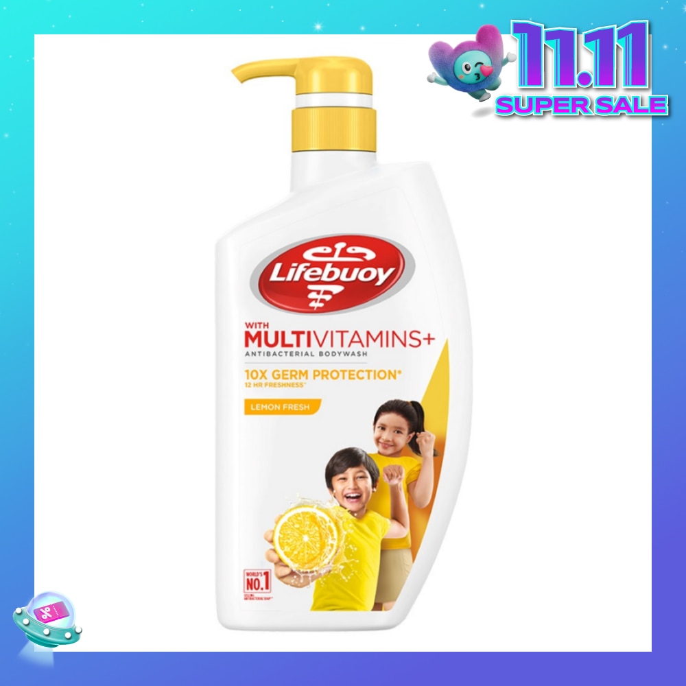 Lifebuoy Antibacterial Lemon Fresh Body Wash 920ml<BR>