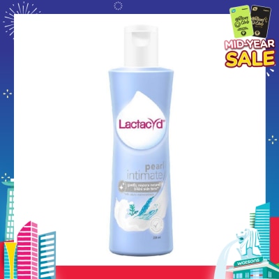 LACTACYD Pearl Intimate with Natural Marine Extract Feminine Wash (Gently Restore Natural Bikini Skin Tone) 250ml