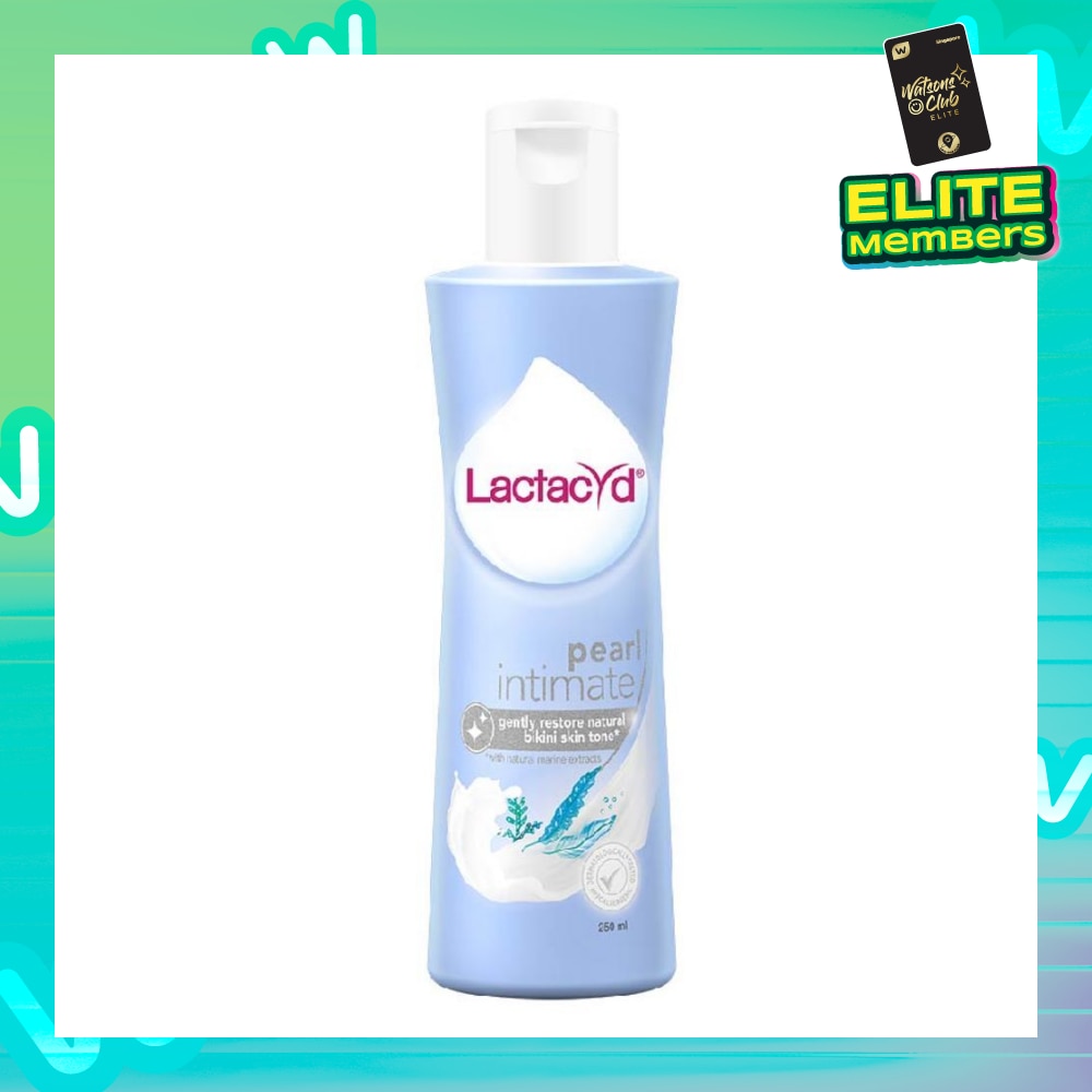 Pearl Intimate with Natural Marine Extract Feminine Wash (Gently Restore Natural Bikini Skin Tone) 250ml