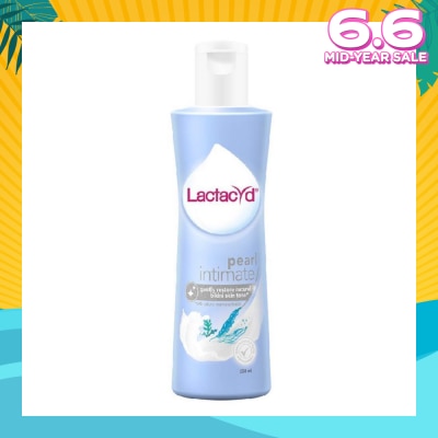 LACTACYD Pearl Intimate with Natural Marine Extract Feminine Wash (Gently Restore Natural Bikini Skin Tone) 250ml