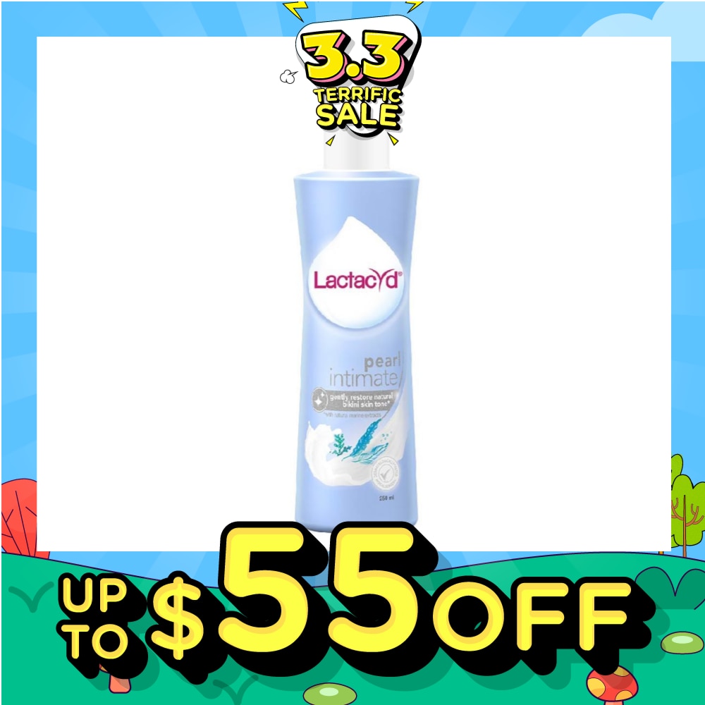 Pearl Intimate with Natural Marine Extract Feminine Wash (Gently Restore Natural Bikini Skin Tone) 250ml