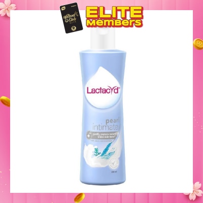 LACTACYD Pearl Intimate with Natural Marine Extract Feminine Wash (Gently Restore Natural Bikini Skin Tone) 250ml