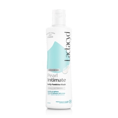 LACTACYD - Pearl Intimate with Natural Marine Extract Feminine Wash (Gently Restore Natural Bikini Skin Tone) 250ml image