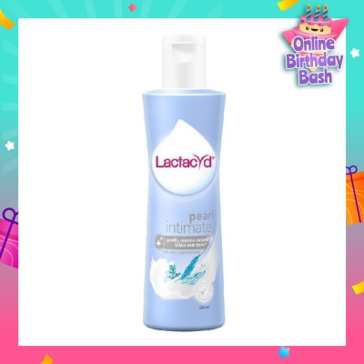 LACTACYD Pearl Intimate with Natural Marine Extract Feminine Wash (Gently Restore Natural Bikini Skin Tone) 250ml