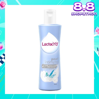 LACTACYD Pearl Intimate with Natural Marine Extract Feminine Wash (Gently Restore Natural Bikini Skin Tone) 250ml